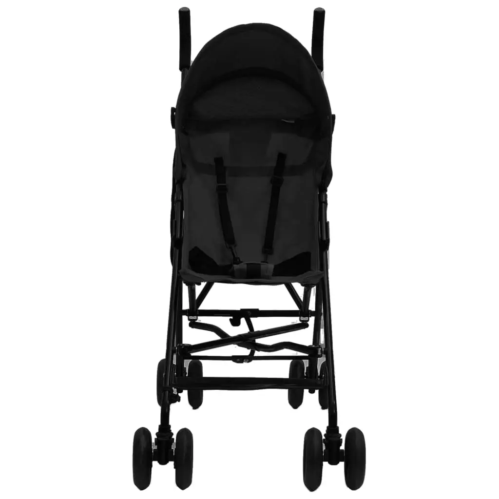 Poussette bébé Anthracite et noir Acier – Image 2