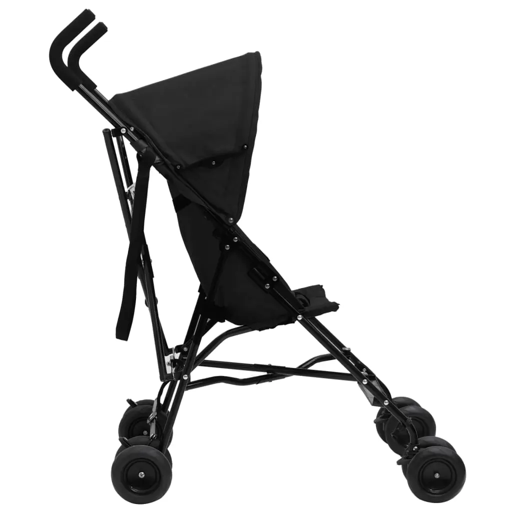 Poussette bébé Anthracite et noir Acier – Image 5