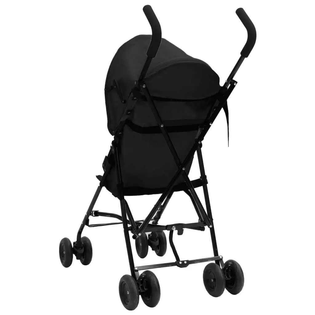 Poussette bébé Anthracite et noir Acier – Image 4
