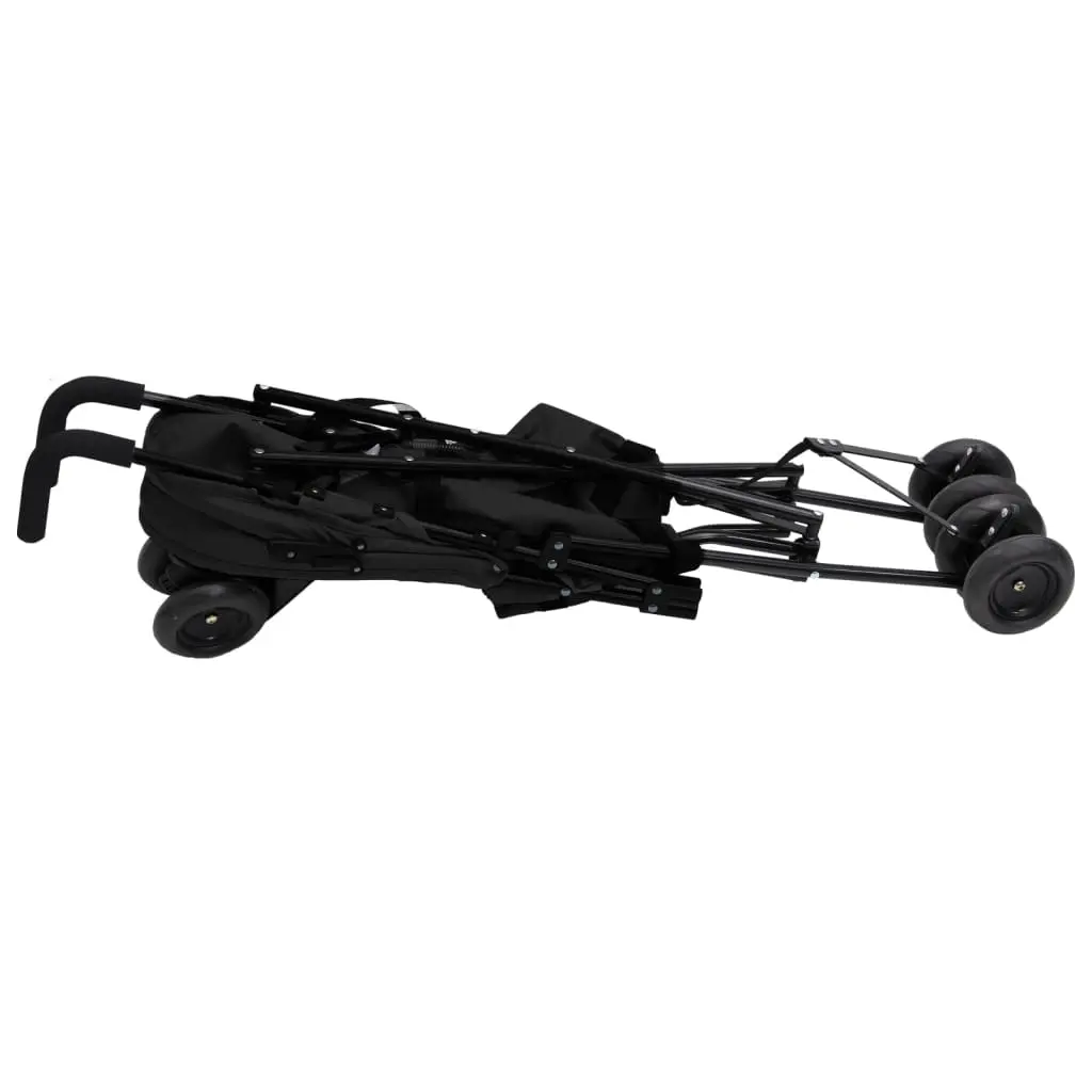 Poussette bébé Anthracite et noir Acier – Image 6