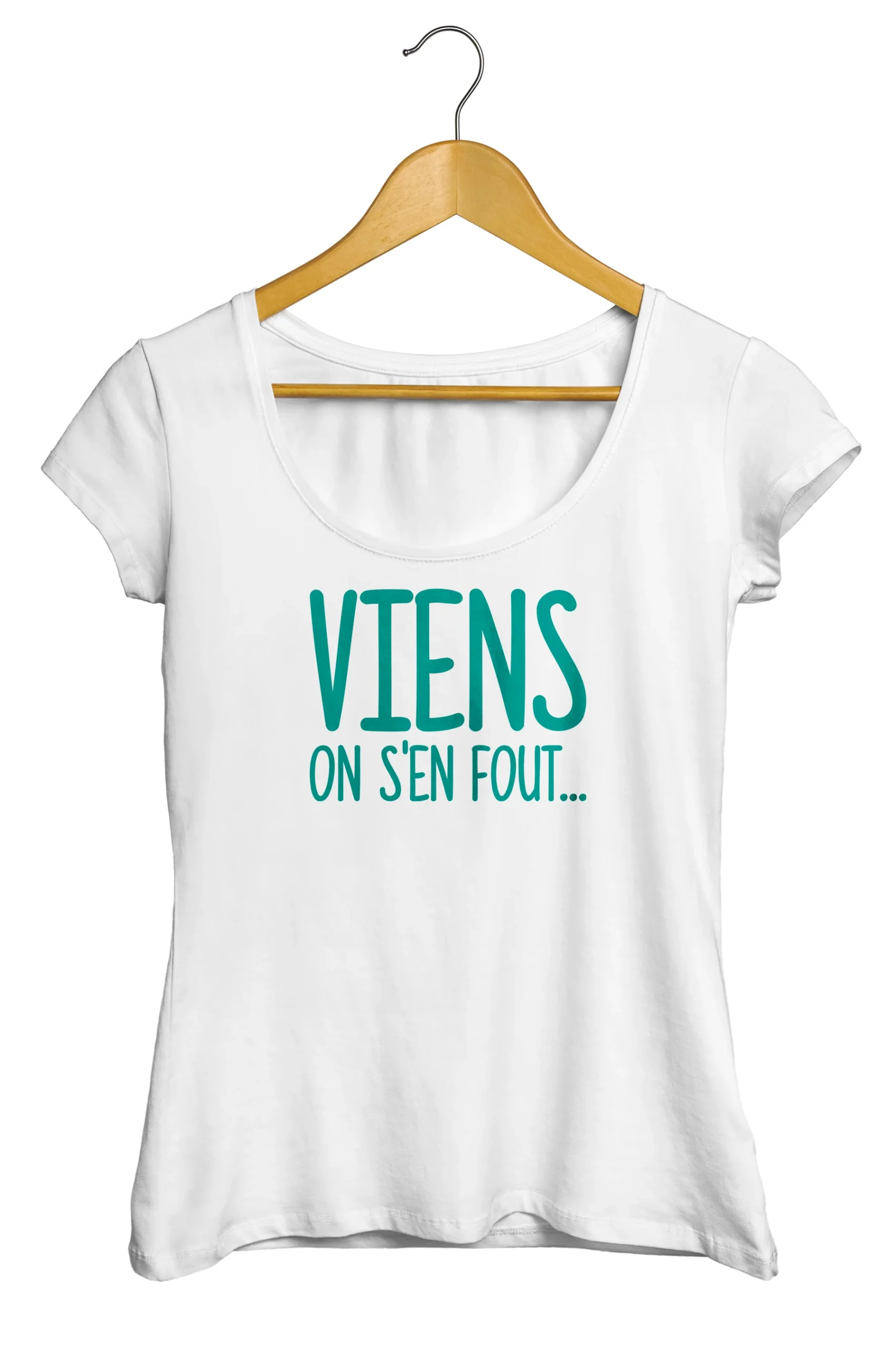 T-shirt "Viens on s'en fout" – Image 3