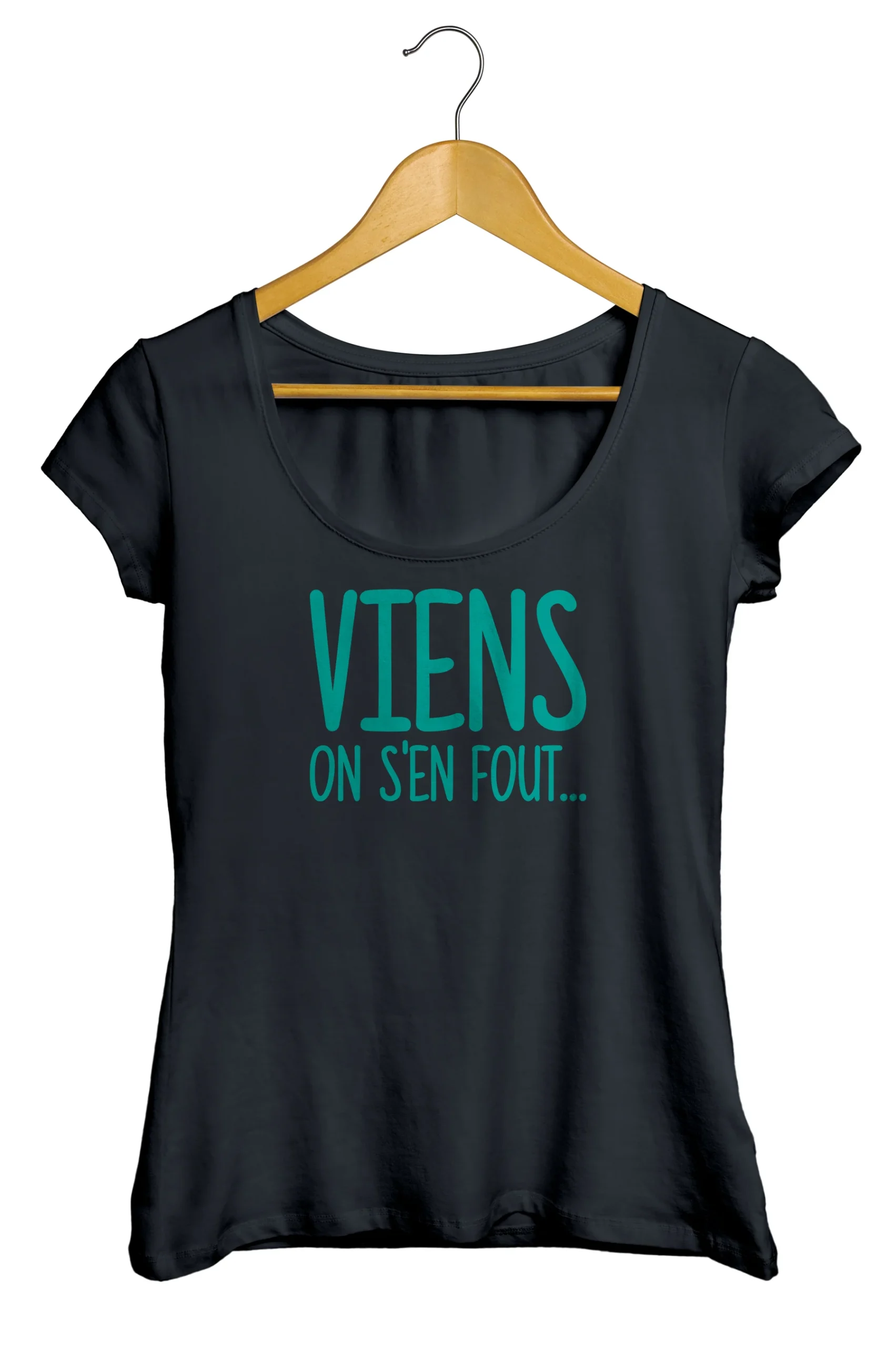 T-shirt "Viens on s'en fout" – Image 4